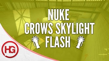 CS:GO Nade Spots - Nuke, Crows Skylight Flash