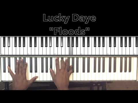 Lucky Daye "Floods" Piano Tutorial