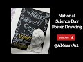 National Science Day Drawing | Science Day Poster |National technology day drawing #scienceproject