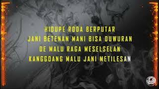 Cover karaoke lagu bli Alep Santosa ( Roda Berputar)