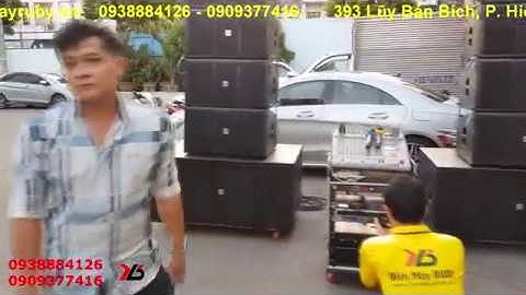 Dàn nhạc đám cưới VIP-loa array 40 đơn cho khách Trà Vinh