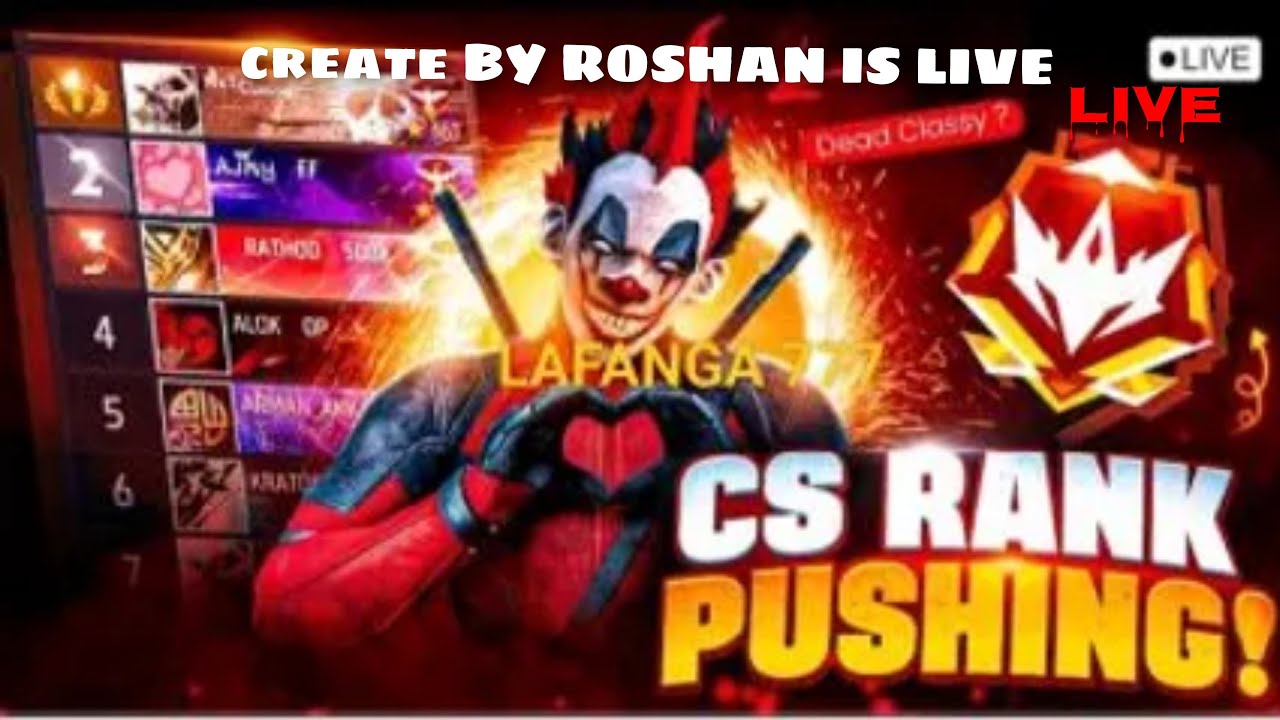 Free Fire Cs Rank Push With Friend - YouTube