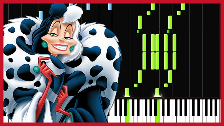 Cruella de Vil - 101 Dalmatians [Piano Tutorial] (...