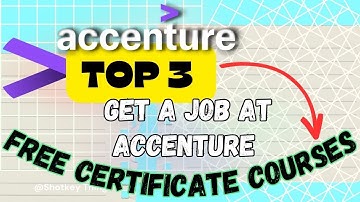 Way To Get Free Accenture Certificates | Accenture Course | Premium Certificate Course#offcampusjobs