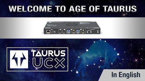USB-C and HDMI in One Device – The New Taurus UCX