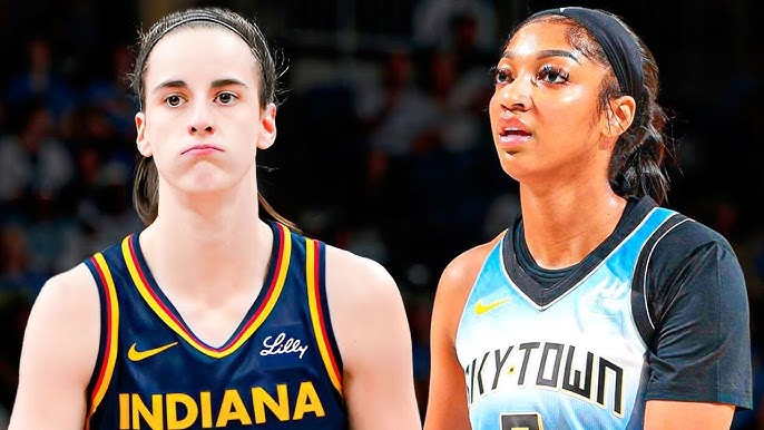 Caitlin Clark Can't Stop Beating Angel Reese In WNBA - YouTube