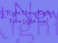 HIGH SCHOOL MUSICAL 3 RIGHT HERE RIGHT NOW with lyrics