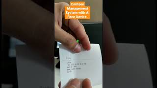 Canteen Management System With Ai Face Device Biomax