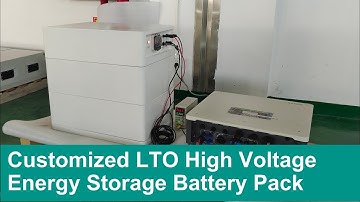 WiseEnergy|Customized High Voltage Energy Storage Lithium Titanate Battery Packs