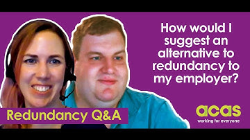 How would I suggest an alternative to redundancy to my employer?