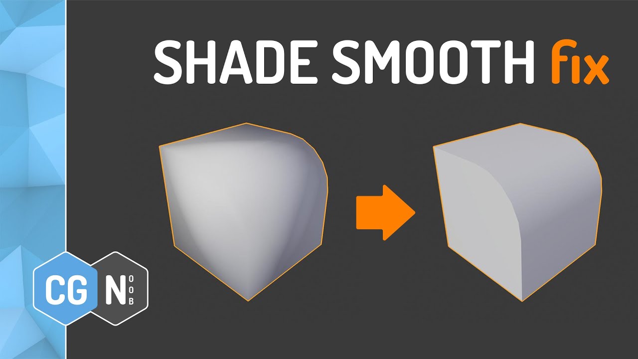 Shade Smooth Fix Blender - YouTube
