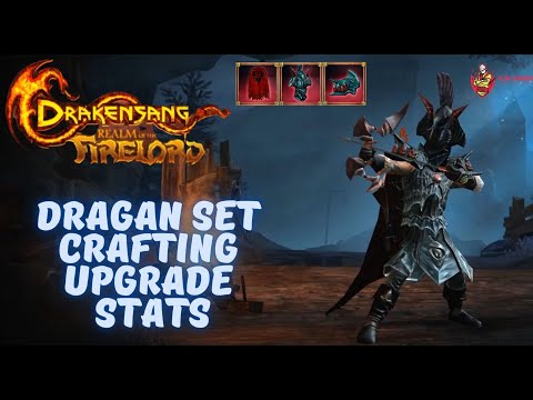 Drakensang Online, Dragan Set Crafting, Upgrade, Stats, Drakensang, Dso, mmorpg