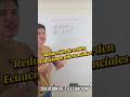 Reducción de orden ecuaciones diferenciales #ecuacionesdiferenciales #matematicas