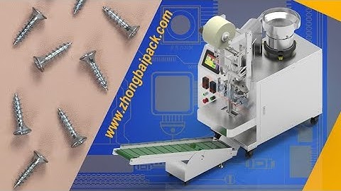 Screw Packing Machine, Fastener Counting Packaging Machine