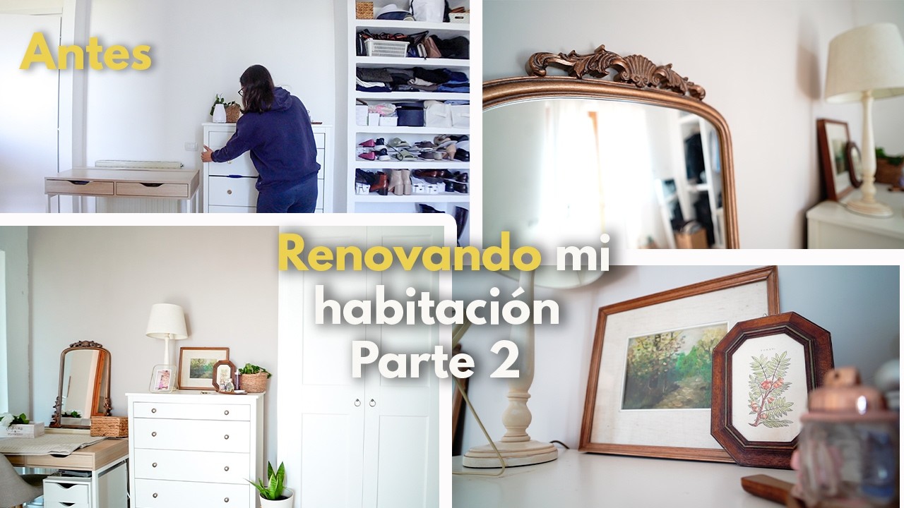 RENOVANDO la HABITACIÓN | CASA en ITALIA 🇮🇹| HAUL VINTAGE | Parte 2