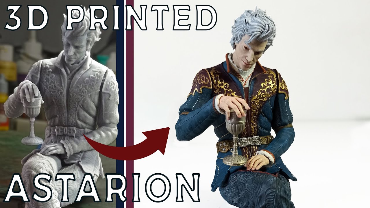 3D Printed Astarion | Painting | Baldur's Gate 3