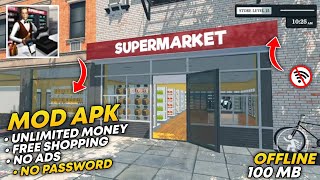 Supermarket Simulator Mobile MOD APK v1.0.3 No Password - Unlimited Money