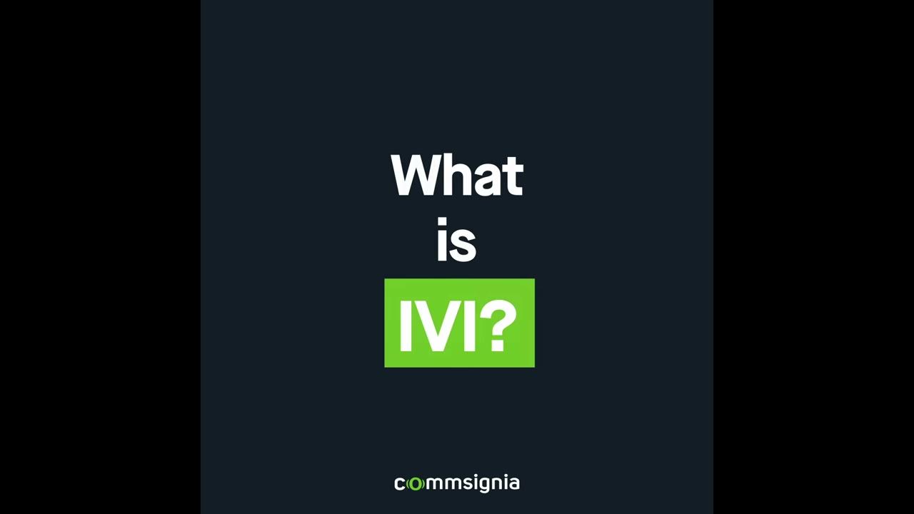 What is IVI? - YouTube
