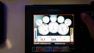 Simrad nss7 Engine Gauges - Moose Marine