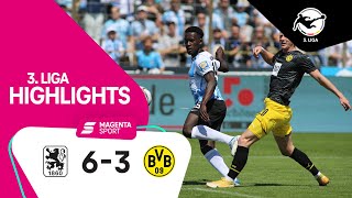 TSV 1860 München - Borussia Dortmund II | Highlights 3. Liga 21/22