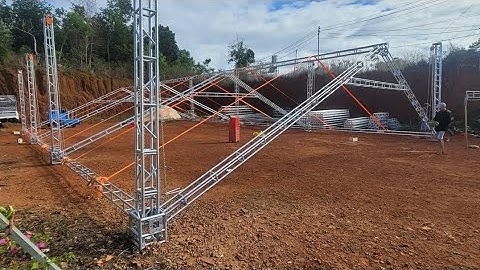 Khung rạp đám cưới #khungrap #congmai #rapcuoi #đồcươicôngmai #khungraphocanh 