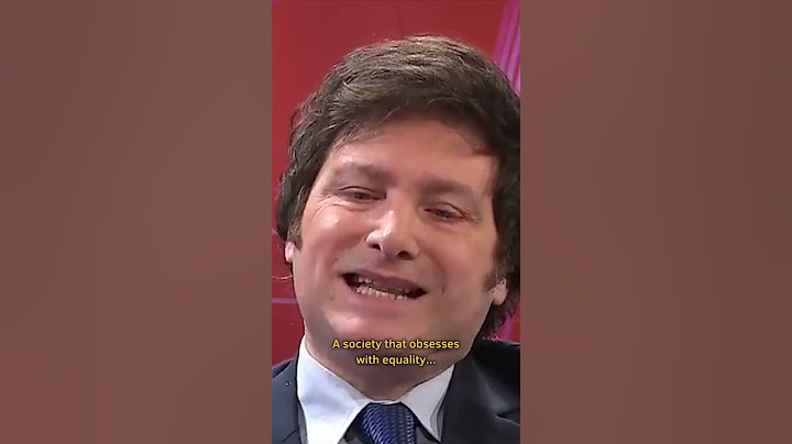 Argentina's New President Javier Milei SLAMS SJW's For Promoting Equity Over Freedom
