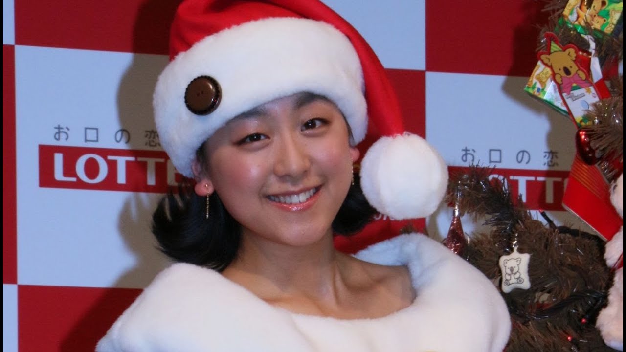 浅田真央 ハーフハーフの思いが強くなった 心境明かす ロッテ クリスマス チョコツリー イベント3 Asada Mao Event Youtube