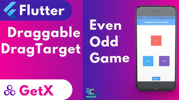 Draggable Drag Target Complete Example -   Even Odd Game || Flutter || GetX
