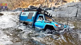 TOYOTA Land Cruiser LC70 (BRX01 chassis) Killerbody & rear bucket | 1/10 Rc car ASMR