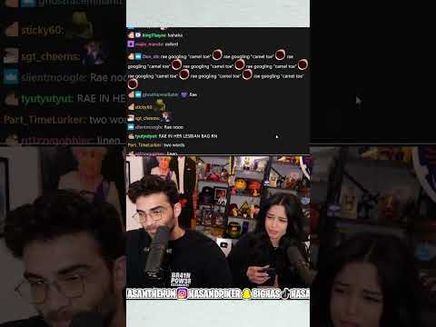 Thumbnail for Valkyrae Looks Up "Camel Feet" while Streaming with Hasan 🐪 👣