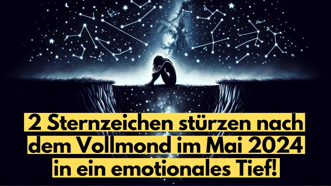 Magischer Vollmond: Diese 3 Sternzeichen starten am 23  Mai 2024 in eine Glücksphase!