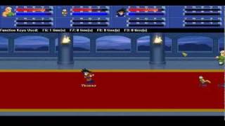 lf2 dbz Goku vs Tien and Chaoutzu fight 1 screenshot 3