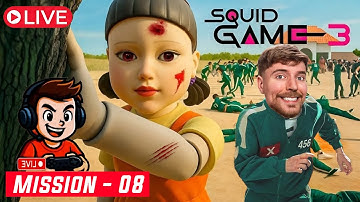 👺 SQUID GAME 3 LAST GAME | ANDROID GAMEPLAY WALKTHROUGH | TOP 5 GAMES FOR ANDROID LIVE 🔴 EPISODE 08