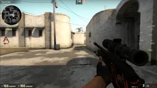CS GO - AWP/Scout bullets dispersion (no scope, mid and long range)