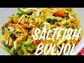 Saltfish Buljol Recipe | Trinidad Flavors | Sarika R