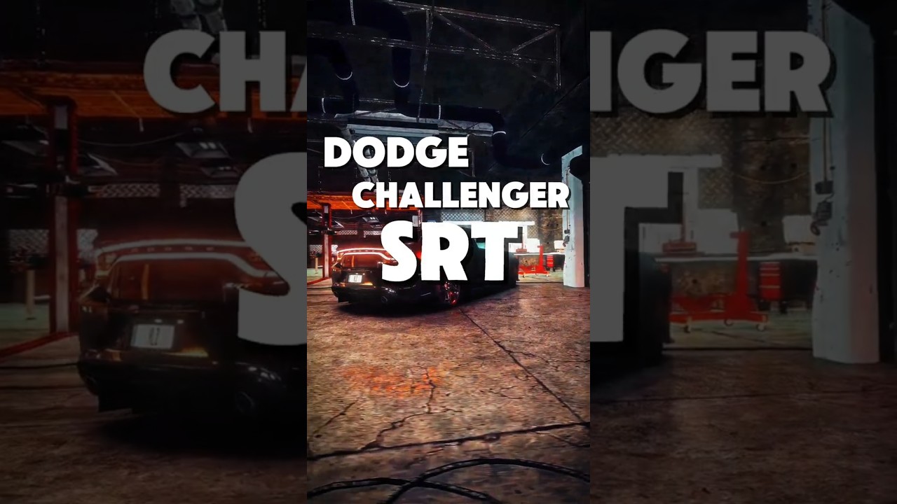 Dodge Challenger SRT🥵#viral #shorts #dodgechallenger #car