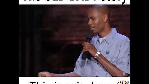 DAVE CHAPPELLE: 3am In the Ghetto (OLD BABY)