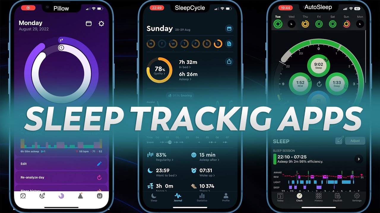 Top 3 Best Sleep Tracking Apps In 2024 Pillow Vs Sleep Cycle Vs