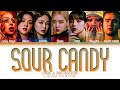 LADY GAGA & BLACKPINK Sour Candy (Shygirl & Mura Masa Remix) (Color Coded Lyrics)