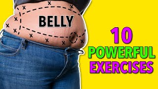 Burn Belly Fat Faster with These 10 Powerful Exercises At Home