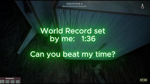 Hello Neighbor 3 Prototype 2: Softlock Speedrun || World Record!!!