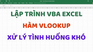 Hàm Vlookup trong VBA Excel | Mr Cảnh Excel