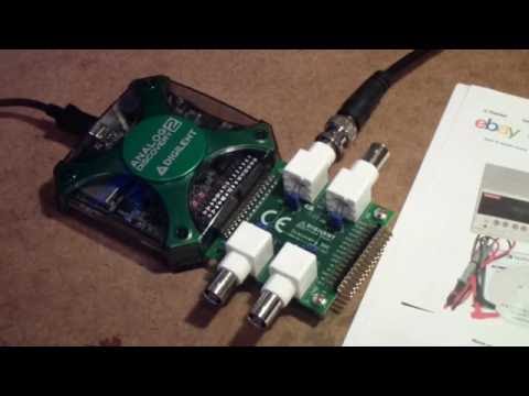 TTT109 Analog Discovery 2 and  Keithley 2015THD