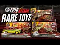 Rare toys unboxed exclusive jurassic world epic attack sets reviewed in 4k  collectjurassiccom