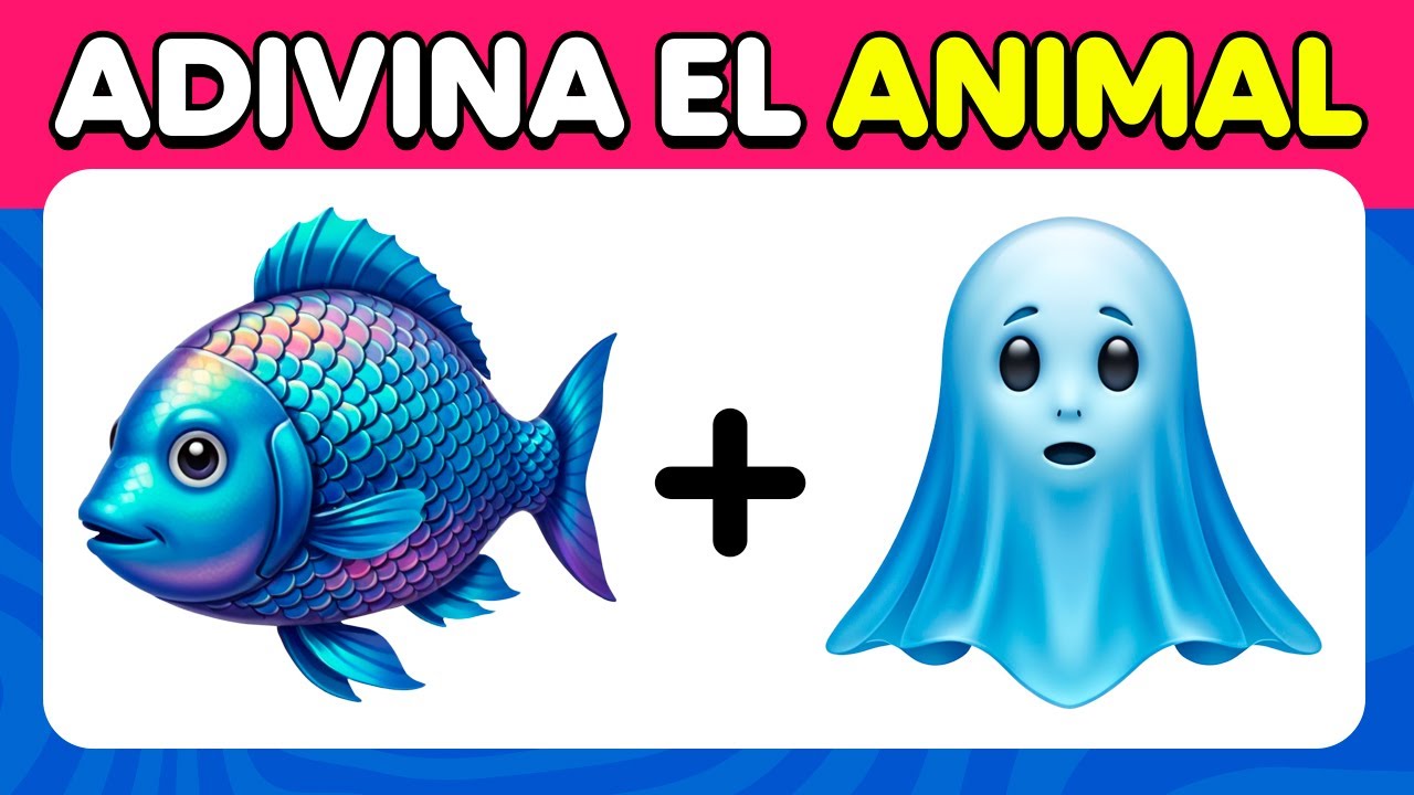 Adivina 80 Animales por los Emojis 🐸🐳🦋