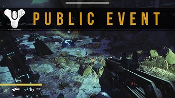 Destiny Beta - Random Public Event (Xbox One Gameplay)