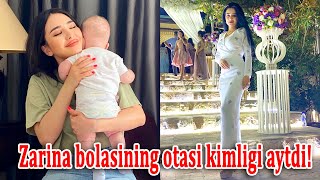 Instagram yangiliklari. Bolasining otasi kimligi haqidagi savolga javob bergan Zarina