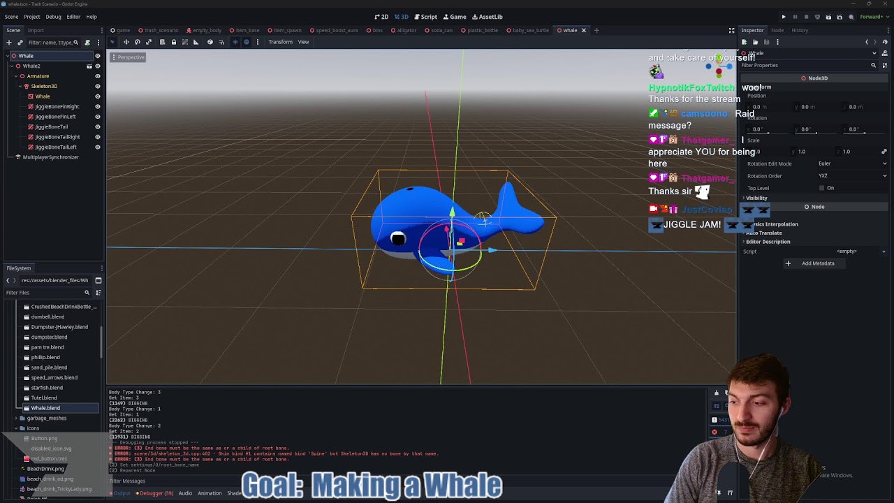 🕹️Game Dev Godot| 🤖Beep Boop Bop, Multiplayer Bots🤖 | #JiggleJam - YouTube