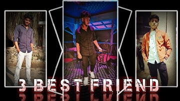 #xml #alightmotion "3 BEST FRIEND viral status video edit alight xml" by @rajdep_official_007