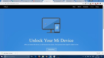 TWRP INSTALLATION ON MI MAX || Unlock BOOT LOADER ||